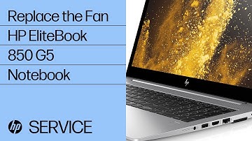 Replace the Fan | HP EliteBook 850 G5 Notebook | HP Support