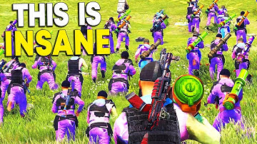This 60 MAN ZERG RAID was INSANE - Rust Raid Cam