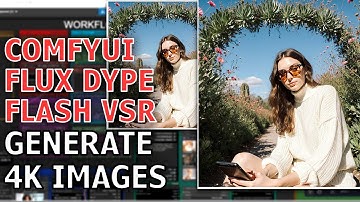 ComfyUI Tutorial: Generate 4k Images With Flux Dype Nodes #comfyui #comfyuitutorial #fluxkrea #flux