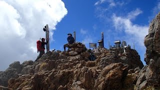 赤岳登山、県界尾根～真教寺尾根20120920 Mt.Aka mountaineering