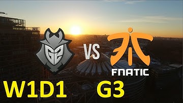 G2 vs FNC Game 3 Highlights - 2017 EULCS SPRING SPLIT - WEEK 1 DAY 1