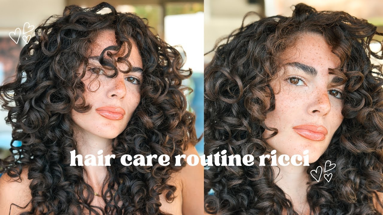 La mia routine di cura dei ricci per capelli sani ✨