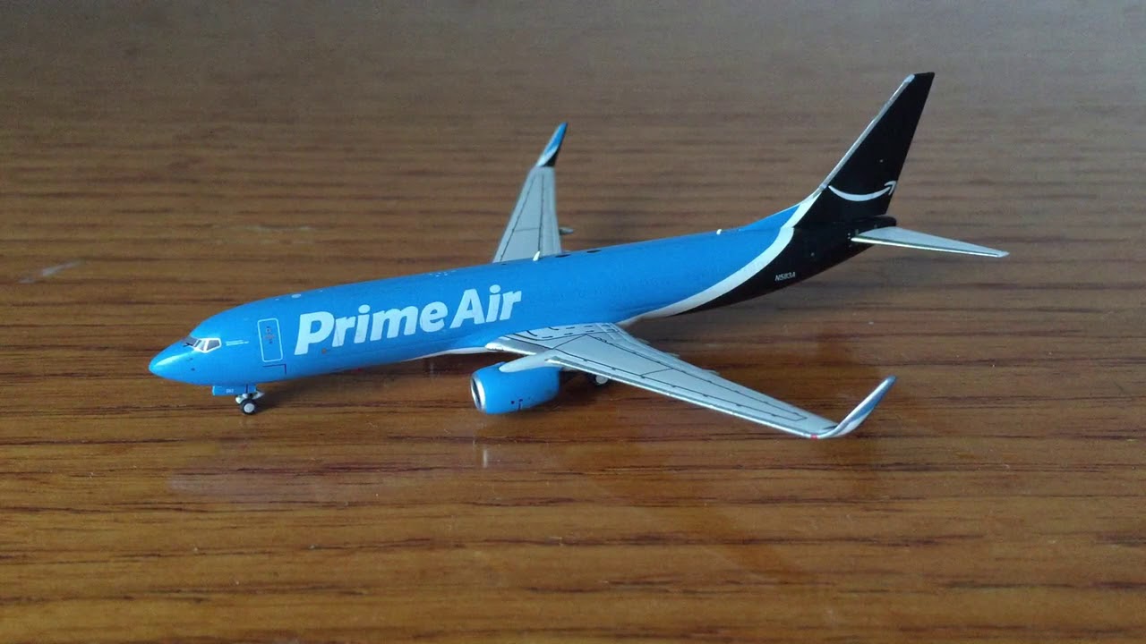 ❶　1/200　アマゾンプライムエア B737-800 N7933A JC Wings 1:200 Amazon Prime Air (Sun Country Airlines