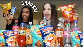 TRYING EXOTIC SNACKS FOR THE FIRST TIME! *MOUTH WATERING*