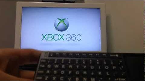 FAVI Mini Keyboard Demo with PS3, Wii and xBox