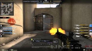 CSGO Moments: 1v5 Ace Clutch #5TAR @DUST2