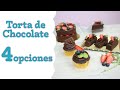 TORTA DE CHOCOLATE - 4 Presentaciones.