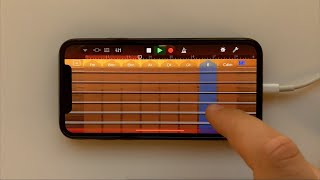 Guns N' Roses - Sweet Child O' Mine on iPhone (GarageBand) screenshot 3