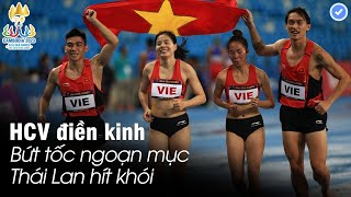 Màn bứt tốc khiến sao nhập tịch Thái Lan hít khói | VN giật HCV đường chạy 4x400m tiếp sức hỗn hợp