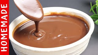 Chocolate Syrup Recipe Homemade Chocolate Sauce Recipe 🍫 by (HUMA IN THE KITCHEN)