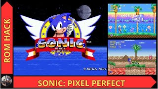 【HACK】- SONIC: PIXEL PERFECT  -  ( MEGA DRIVE ) - DEMOSTRAÇÃO