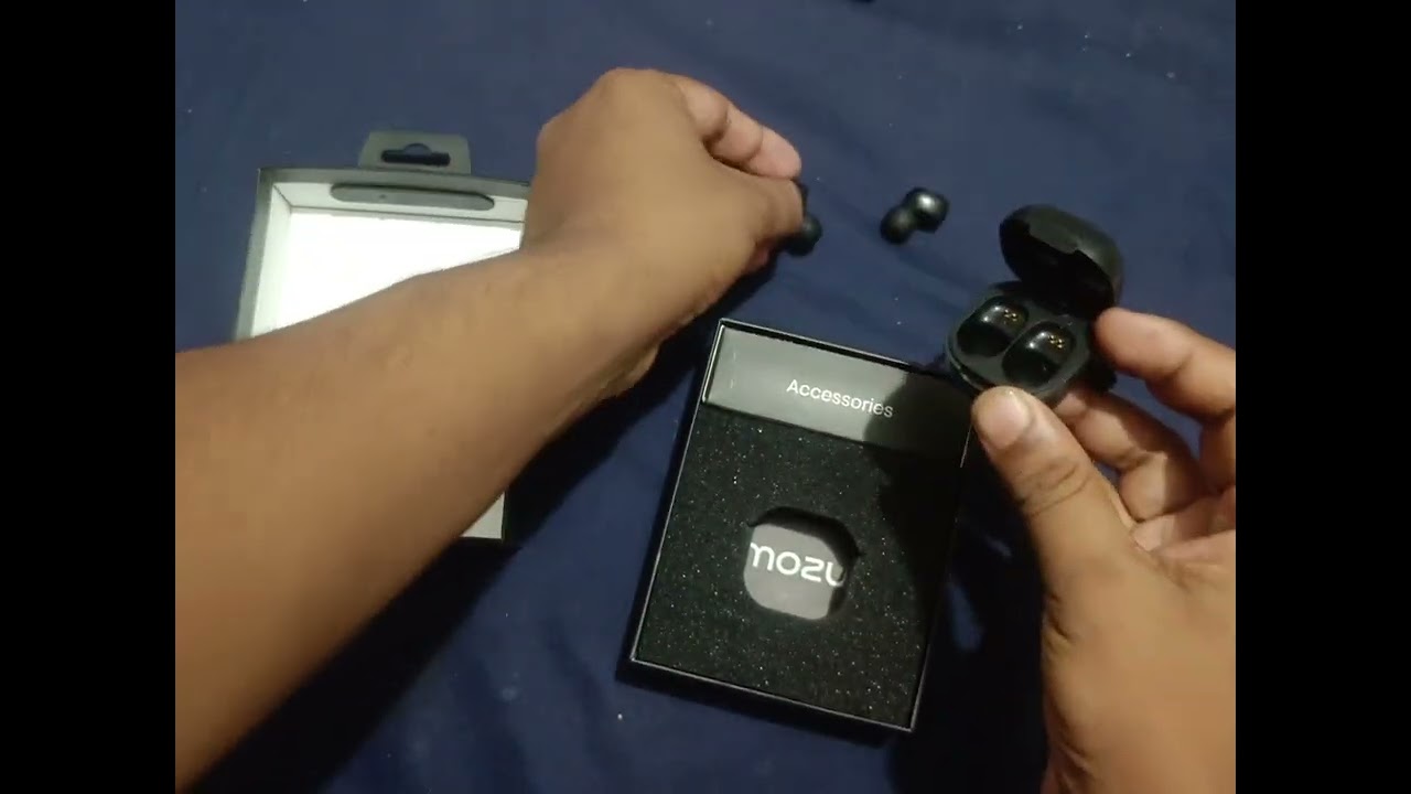 MOZU earbuds unboxing video