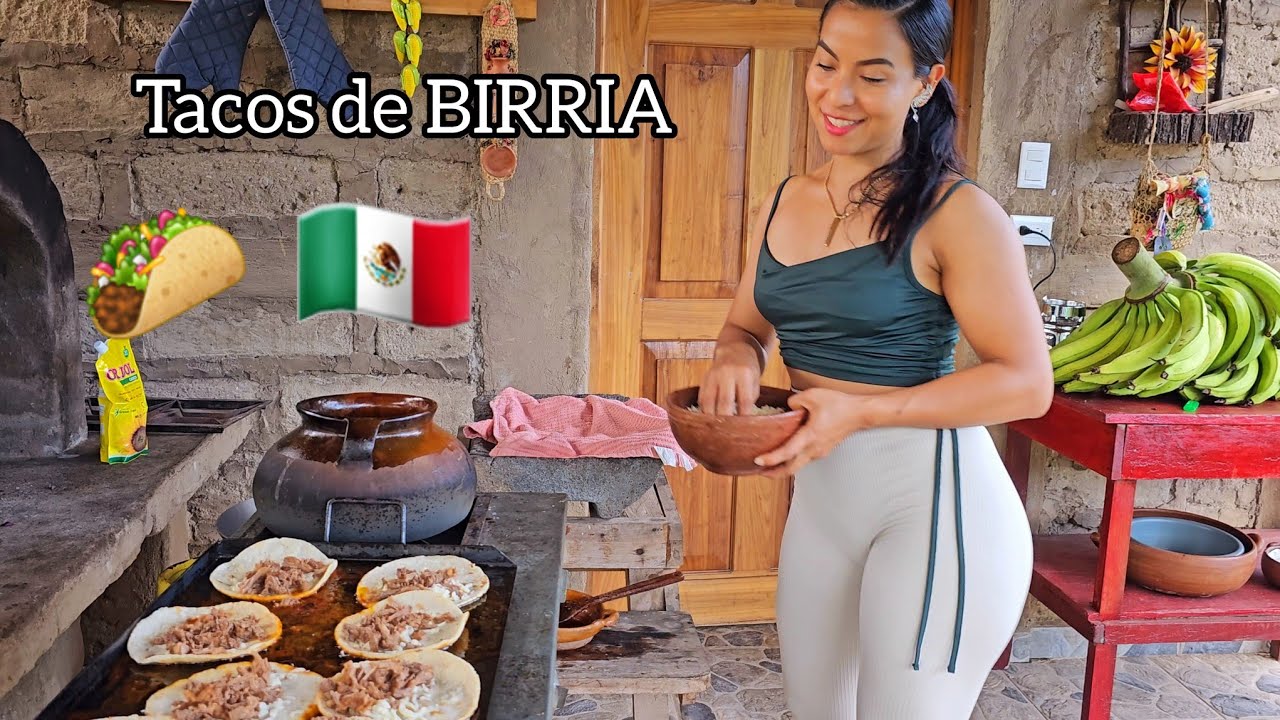 Tacos de BIRRIA Mexicanos // Aprendiendo 🥺 A Hacerlos