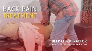 Back Pain Treatment, Deep Chiropractor