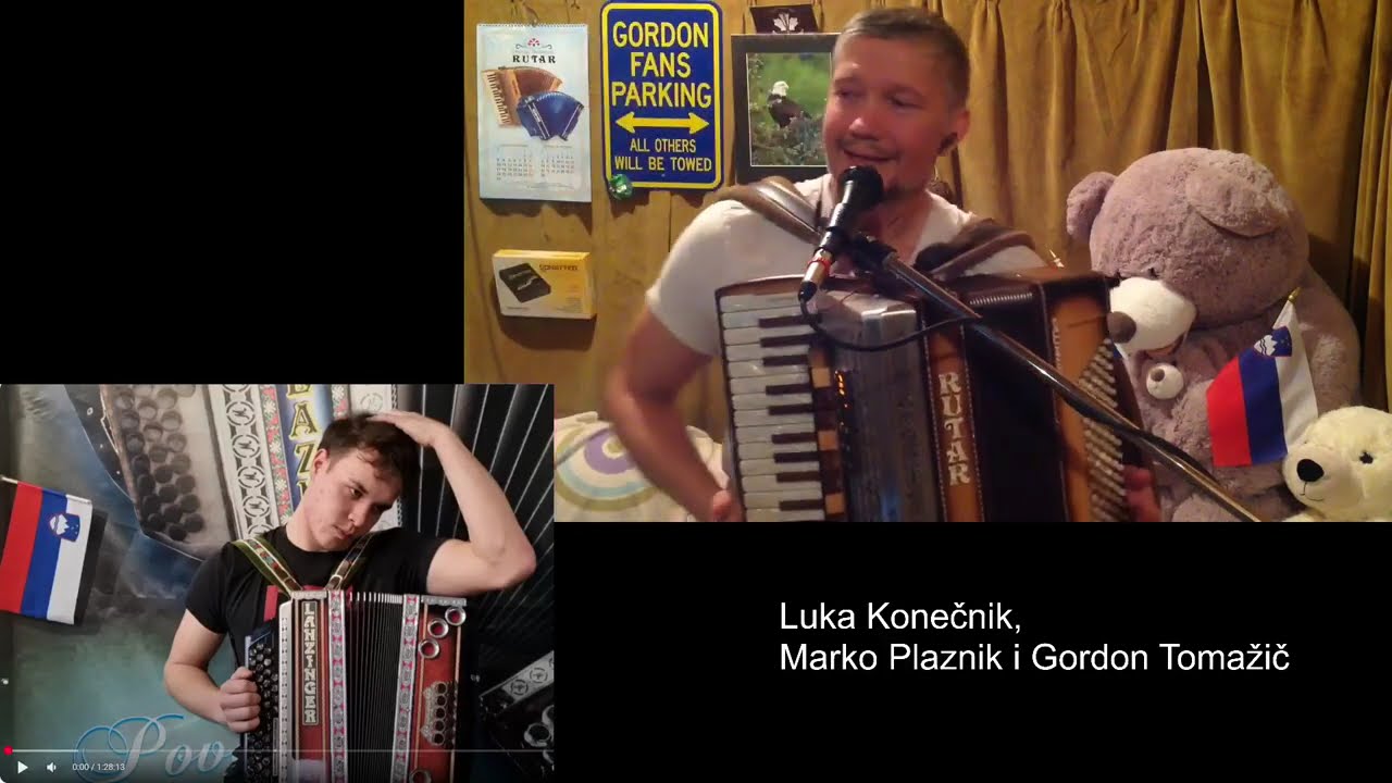 Luka Konečnik Marko Plaznik i Gordon Tomažič