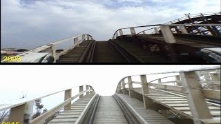 Scenic Railway - Dreamland 2003 And 2015 Compared