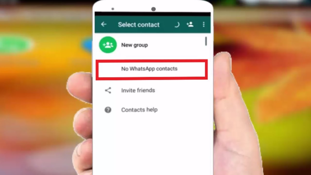 How To Fix No Whatsapp Contacts Showing In Contact Section In Android how-to-fix-no-whatsapp-contacts-showing-in-contact-section-in-android