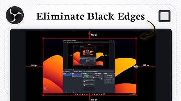 Hoe verwijder je zwarte balken in OBS Studio