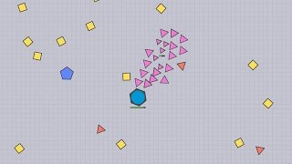 Diep.io - New Tank Mega Masher Upgrade And Train Diep.iodiepio Gameplay