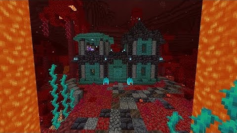 Minecraft Nether House Tutorial ( How To Build )