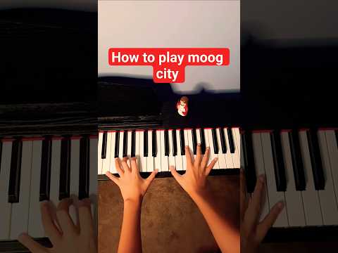 How To Play Moog City From Minecraft On Piano Piano Pianitutorial How To Play Moog City From Minecraft On Piano Piano Pianitutorial