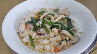 JAPANESE BUNASHIMEJI beech mushrooms  / vegetables soup . By SONIYAA CURRY HOUSE 🏡.