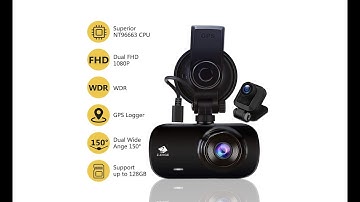 ZEdge Z3D GPS Front and Rear Dashcam 1080p Review