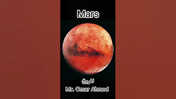 Names Of The Planets Of The Solar System English Words 