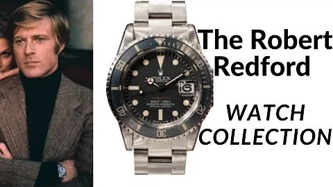 ¿Qué tipo de reloj lleva Robert Redford?