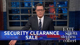 Who Wants A White House Security Clearance?