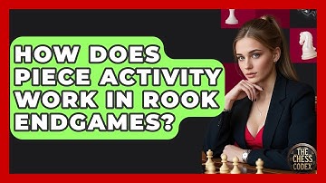 How Does Piece Activity Work In Rook Endgames? - The Chess Codex