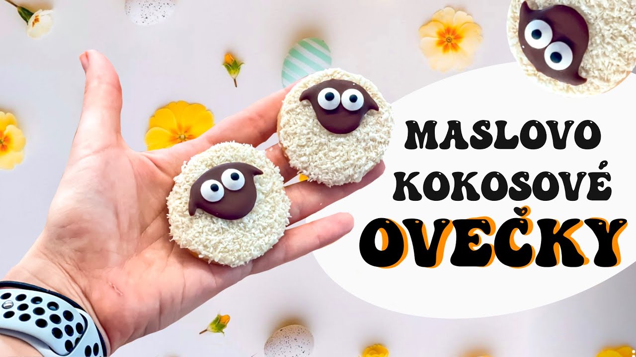 🥚 Veľkonočné maslovo kokosové ovečky 🥚