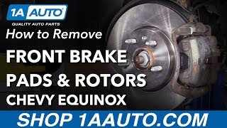 How to Replace Front Brake Pads & Rotors 1017 Chevy Equinox