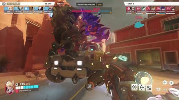 Carrying a Reinhardt (literally did nothing) by ATOMIKBUSTER — Overwatch 2 Replay 1GHT8Z