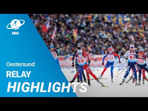 World Cup 22/23 Oestersund: Women Relay Highlights