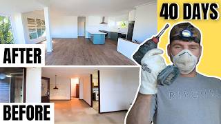 Renovating a Beach House in 40 Days - Start to Finish
