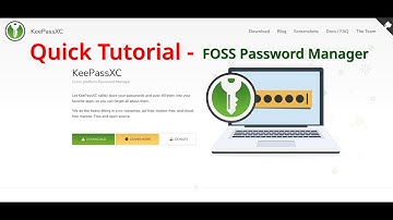 KeePassXC Quick Tutorial | open-source password manager