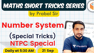 Maths Short Tricks by Prabal Lavaniya | Number System Special Tricks (NTPC Special)