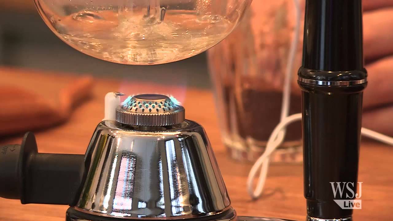 The Chemistry of Good Coffee The Syphon Method YouTube