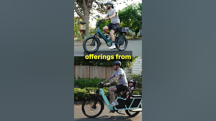 Which size electric cargo bike do you need? #ebike #cargobike #electricbike