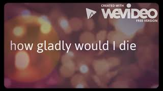 Dvorak Cypresses Lyric Video