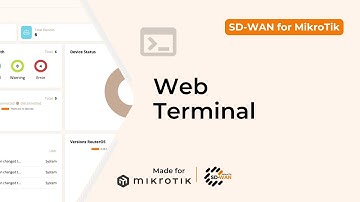 SD-WAN for MikroTik: Web Terminal #mikrotik #sdwan #mikrotiksdwan #recifetecnologia #remoteacess