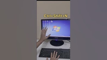 🤯🤯Computer में New Folder बनाने का Secret Shortcut (Ctrl+Shift+N)#pmcskillhub #shorts #viralshort