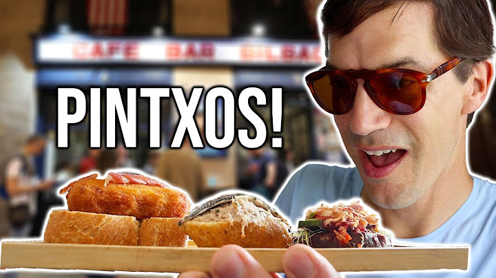 Bilbao's BEST PINTXOS BARS - Top 5 Basque Tapas 🍤🌮🍻