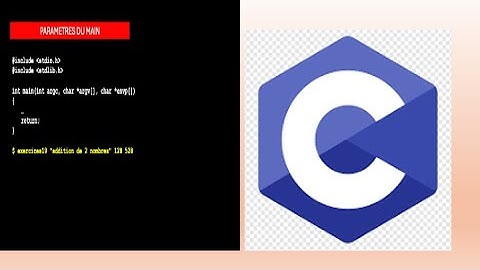 Langage C - Fonctions d