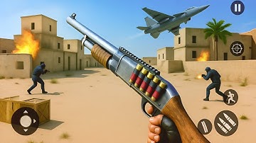 Anti Terrorist Shooting Mission - Shooting Game - Android Gameplay #2