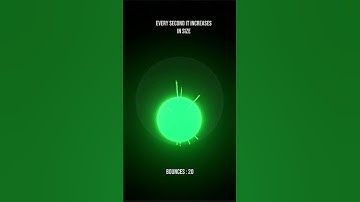 Bouncing ball gets bigger and faster until my pc crashes 😮