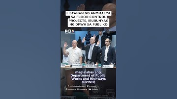 DPWH Maglalabas ng Ghost at Substandard Projects List sa Transparency Portal