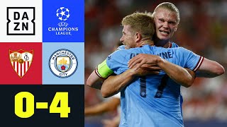 Haaland wieder als Sevilla-Schreck: FC Sevilla - Manchester City 0:4 | UEFA Champions League | DAZN