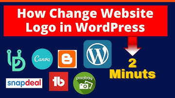 How to Change Website Logo in WordPress | Add Logo, Add Custom Logo | Change Site Logo in WordPress